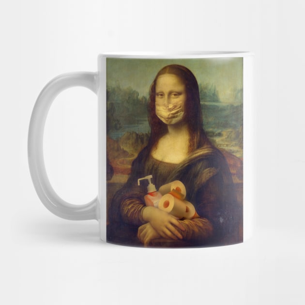 Mona Lisa mask by GalaxyArt